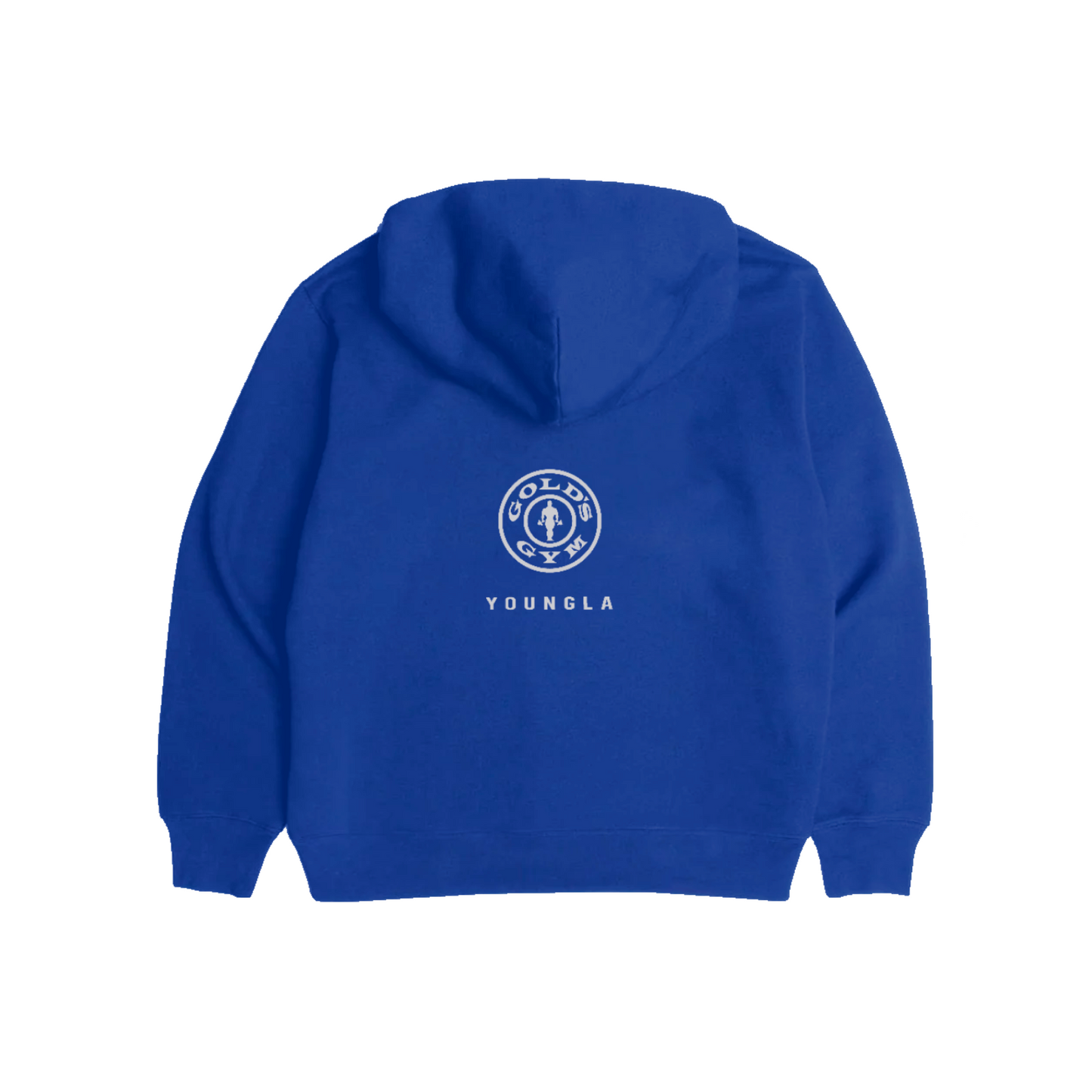 Gold’s Classic Graphic Hoodie - Blue with White Logo